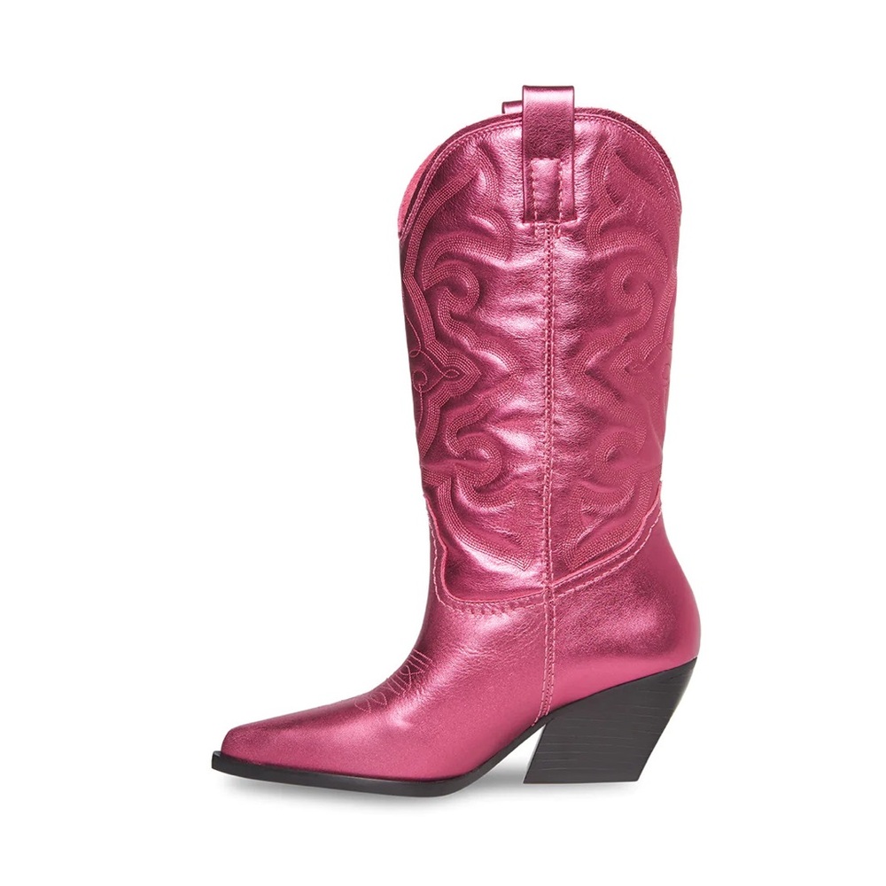 Steve Madden Pink Western-Style Women's Boots